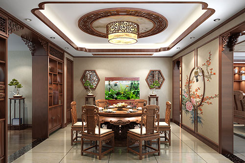 極簡(jiǎn)中式家居餐廳玄關(guān)裝修效果圖