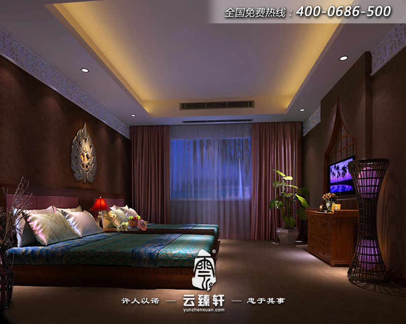 足療養(yǎng)生會(huì)所里面的標(biāo)準(zhǔn)房間休息