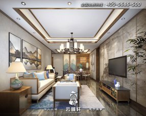 古今融合的現(xiàn)代極簡中式家居設(shè)計效果圖