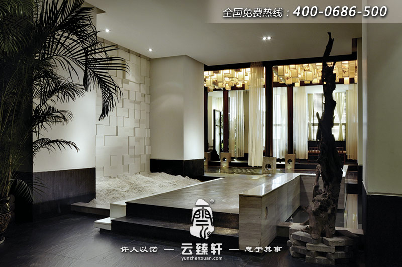 茶館里的過道景觀設(shè)計(jì)