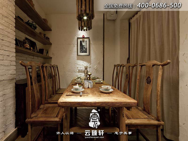 茶樓古樸的環(huán)境