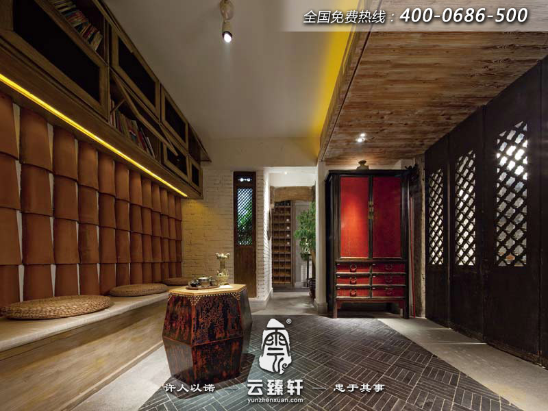 茶樓室內(nèi)效果圖
