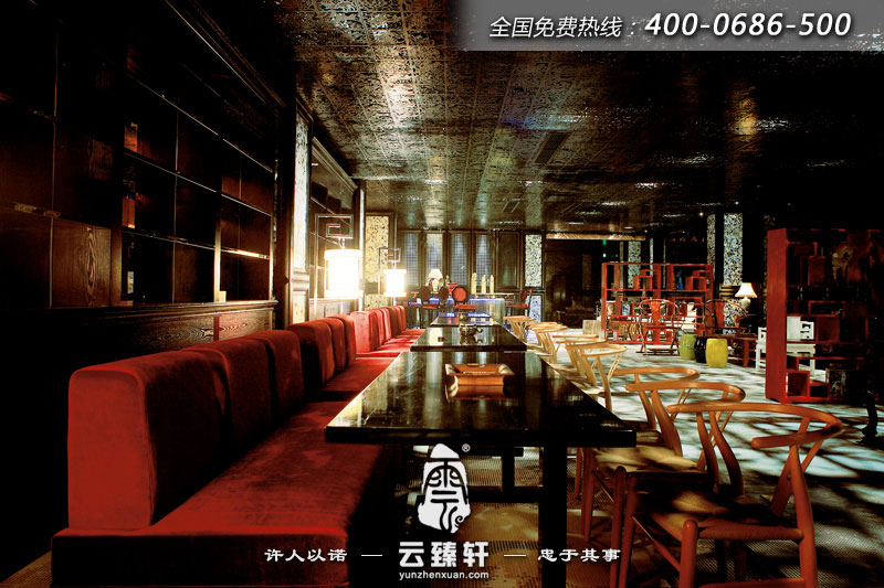 休閑餐廳會(huì)所裝修