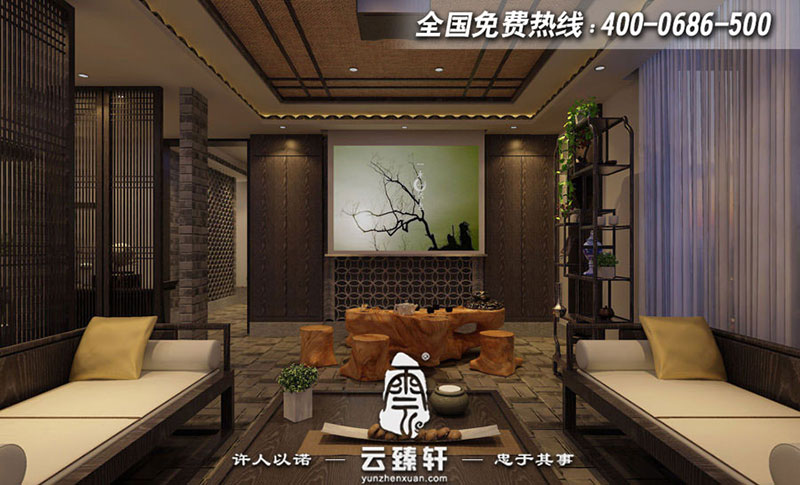 中式茶樓排風