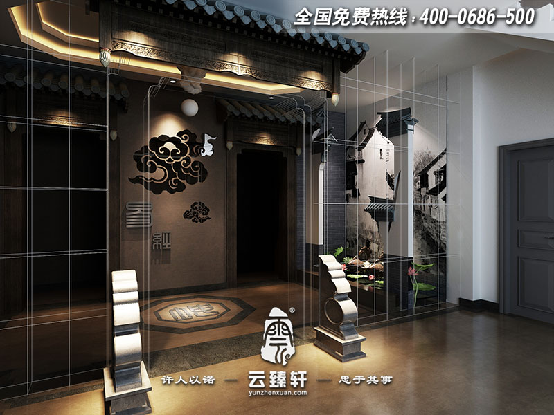 道觀玄關(guān)設(shè)計效果圖