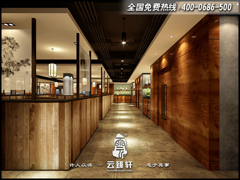 中式餐飲空間設(shè)計圖片