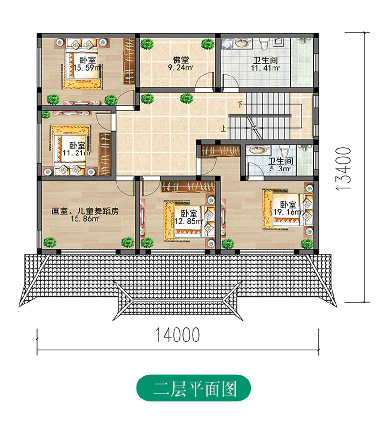 中式別墅設(shè)計(jì)圖紙